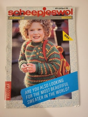 Vintage Scheepjeswol Knitting Pattern Journal, issue 47