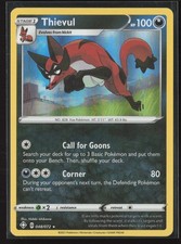 Thievul Holo Rare Shining Fates 048/072 NM Pokemon Card Holo