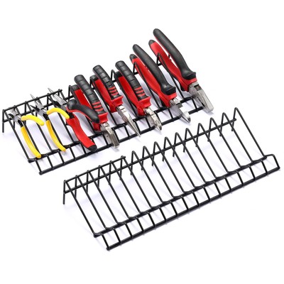 Pliers Organizer Rack, 2 Rack, Wrench Hand Tool Holder, Tool Box Storage