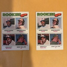 1977 TOPPS #473 ANDRE DAWSON MONTREAL EXPOS ROOKIE