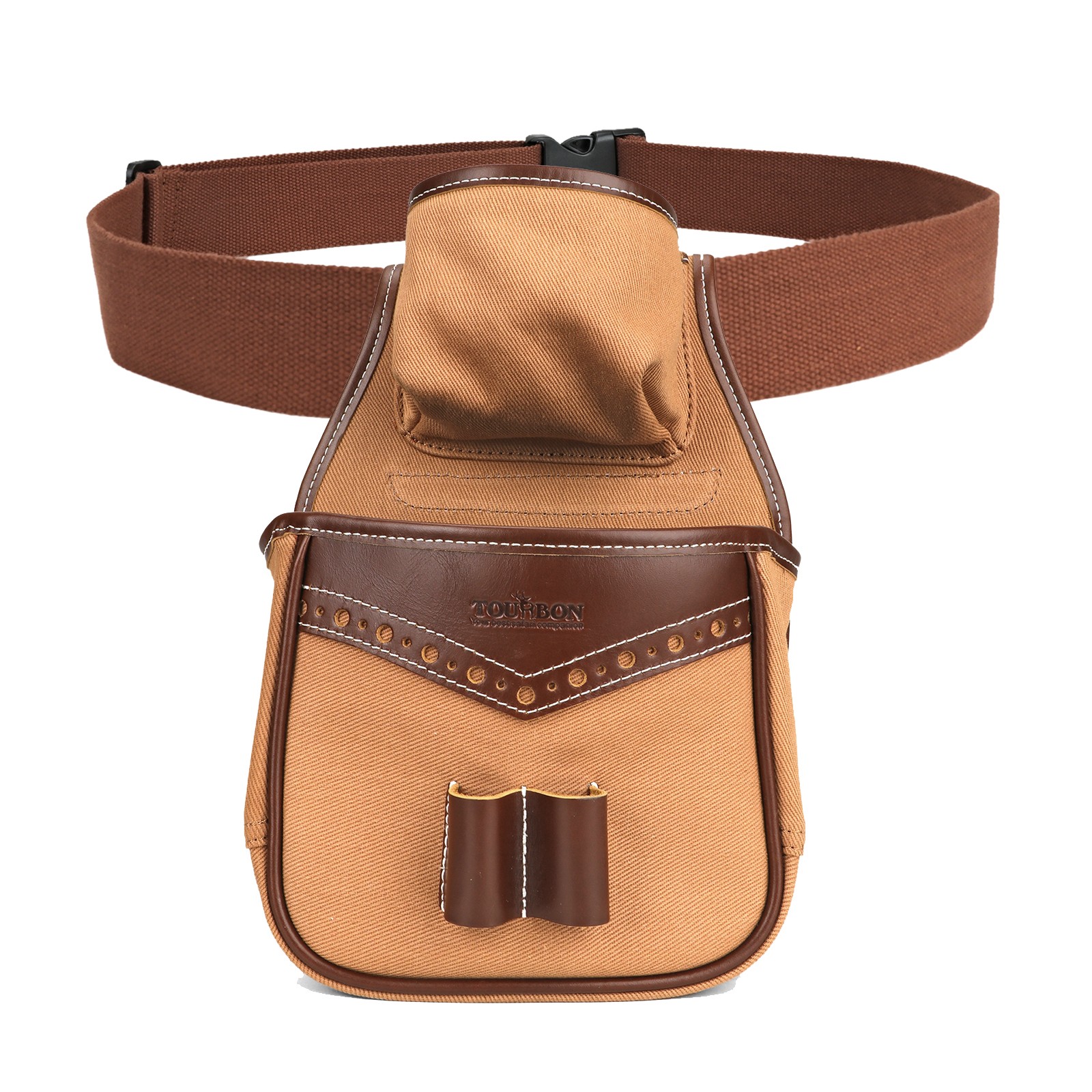 Skeet Trap Shooting Ammo Case Belt Carrier Bag Spent Shell Carry Pouch-TOURBON