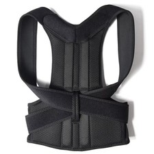 Adjustable Posture Corrector Low Back Support Shoulder Brace Belt for Men Women