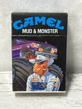 Camel FLIP UP Lighter Mud & Monster Motorsports Electronic 1992 STILL LIGHTS!