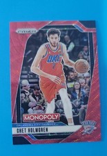 2024-25 Panini Prizm Monopoly - Chet Holmgren #80 Ruby Wave Prizm
