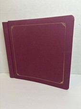 Creative Memories 12 x 12 Mauve Gold Trim Album 28 Pages READ Full Description