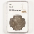 1903 Morgan Dollar $1 MS64 NGC 31173