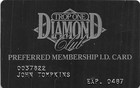 Tropicana Casino - Atlantic City, NJ - 3rd Issue Navy Slot Card, raised printing — photo 1
