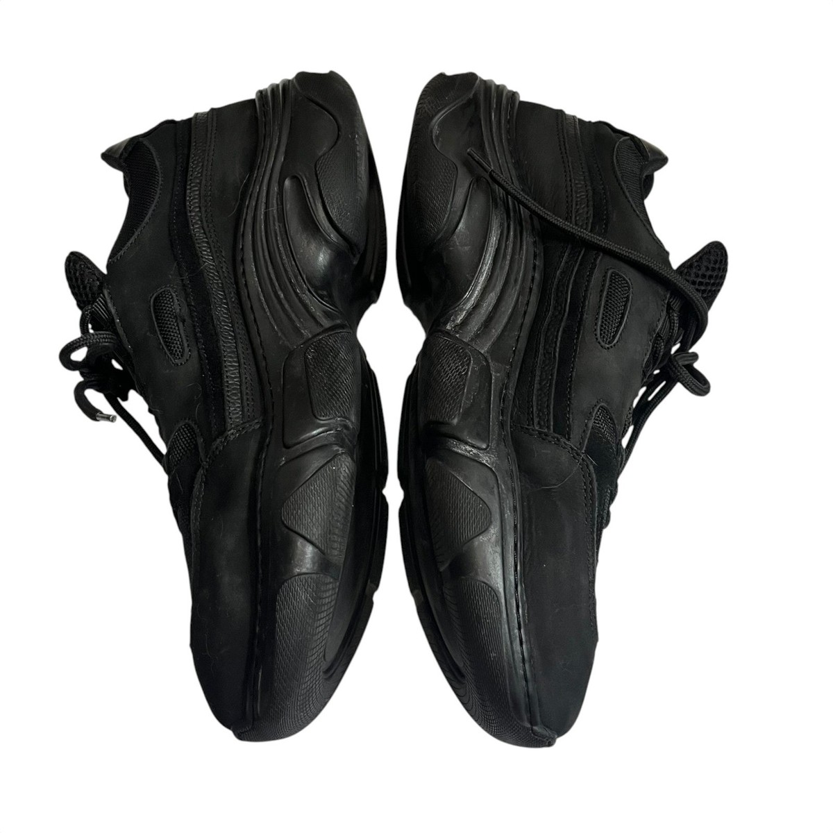 The Kooples Men's Chunky Sneakers 9 Black Lace Up Casual Streetwear Dadcore View 4