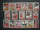49ers TEAM SET 1988 TOPPS FOOTBALL CARDS NrMt-MINT No Wax Mark A+ Sharp Corners