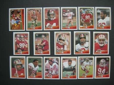 49ers TEAM SET 1988 TOPPS FOOTBALL CARDS NrMt-MINT No Wax Mark A+ Sharp Corners