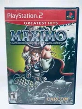 Maximo: Ghosts to Glory Greatest Hits (Sony PlayStation 2, 2002) CIB USED GAME