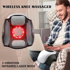4 in1 Knee Massager with Heat Vibration Laser Infrared Knee Brace for Knee Pain
