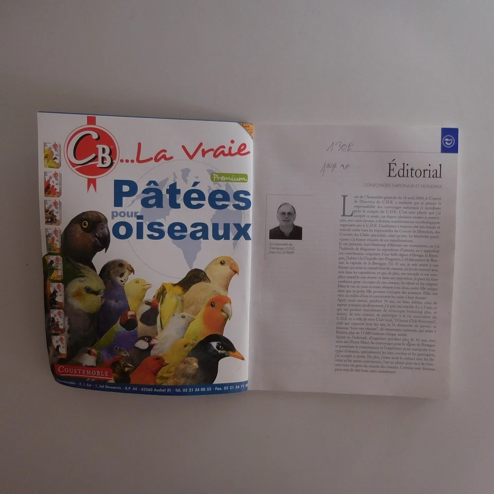 Revista Las Aves Exóticas Valores Intercambio 2004 Club Ordena Francia N4218 - Imagen 3 de 4