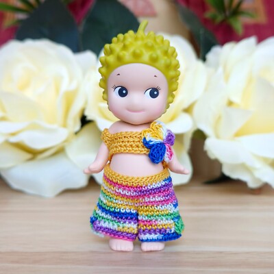 Authentic] 🟡 Durian Sonny Angel Fruit Series ✨ Handmade Crochet