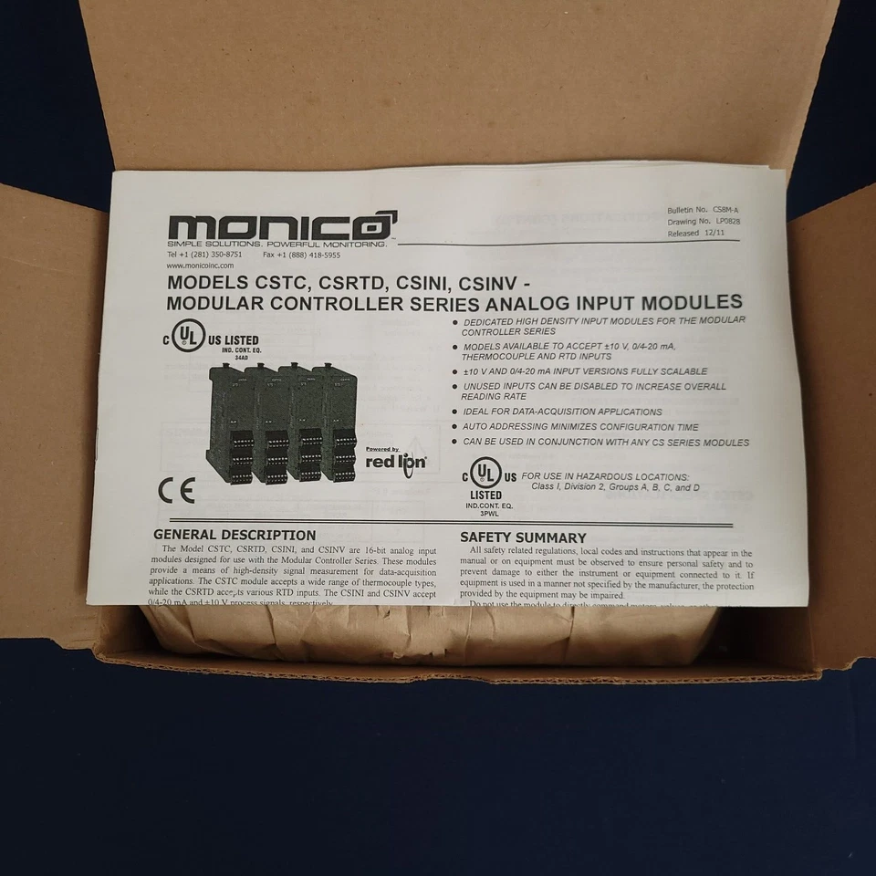 Monico Powered by Redlion OEMDA036  Modular Controller   New - Image 4 of 4