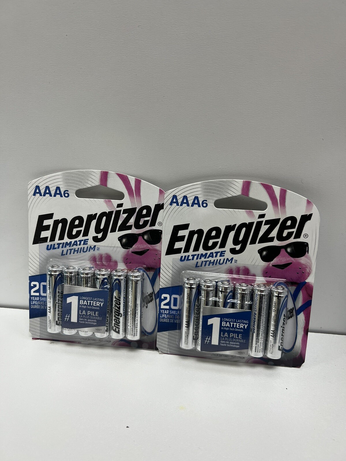 Energizer 6pk Ultimate Lithium AAA Batteries Exp 2041 2 Pack-image