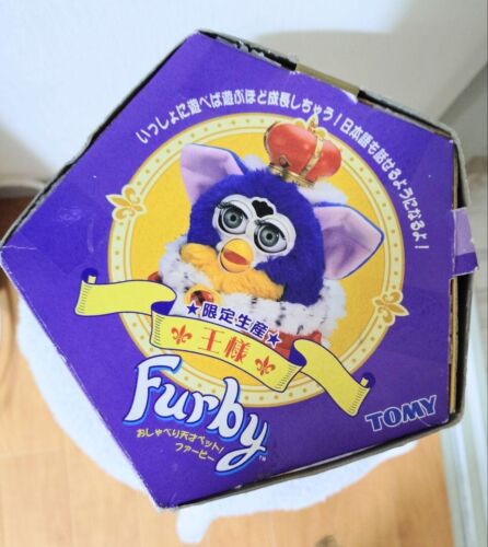 Tomy King Furby Limited Production Talking Genius Pet Rare Excellent From Japan - Picture 6 of 6