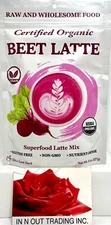 Cherie Sweet Heart Certified Organic Beet Latte 8 oz~1/14/2027