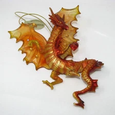 Ashton Drake Dragon of Crystal Cave ornament Sunrunner Beacon of Inspiration TAG