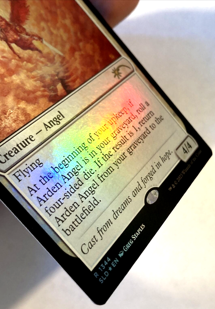 MTG Arden Angel *FOIL* Secret Lair Angels Commander Deck 1344 NM