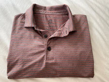 Champion Mens Golf Shirt Short Sleeve SZ Large