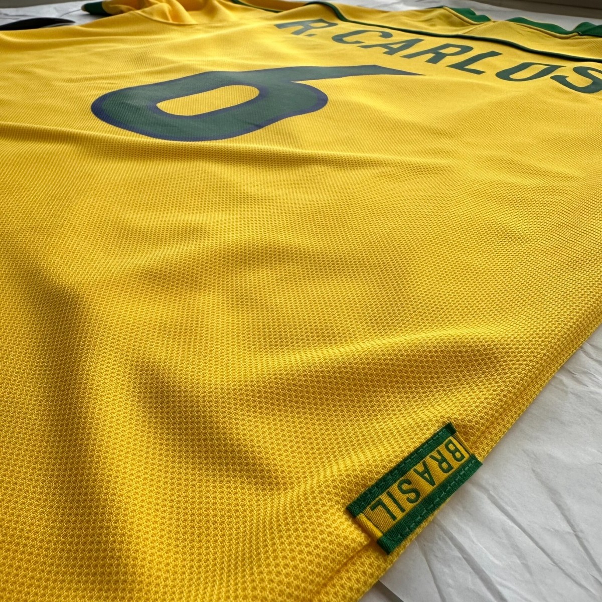 Nike Brazil 1998 World Cup Reissue Roberto Carlos | eBay