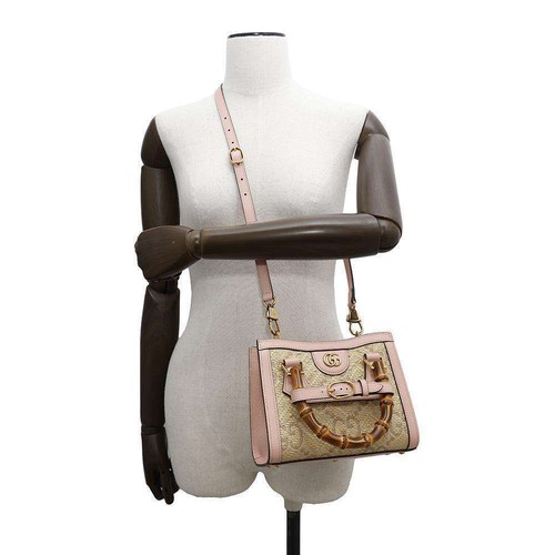 GUCCI GUCCI Diana GG Mini Bamboo Tote Bag Japan Limited Edition Size Mini Ra... - Bild 5 von 15