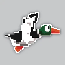 Duck Hunt Vinyl Sticker/Decal -Cartoon -Vintage -Nintendo -NES -8 Bit -Classic