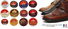Kiwi Premium Wax Paste Leather Shoe Polish Large 2.5 oz / Small 1.125