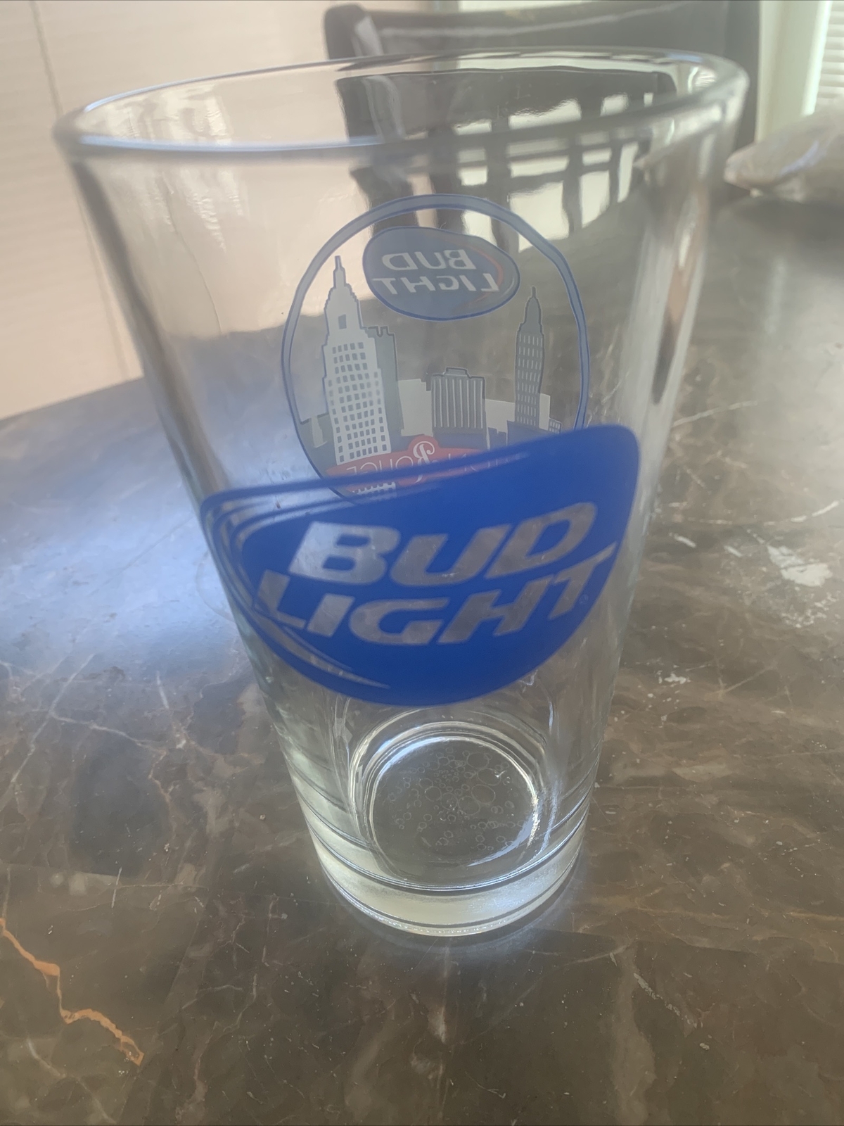 Bud Light Beer Glass Baton Rouge Skyline Cities Pint Collection eBay