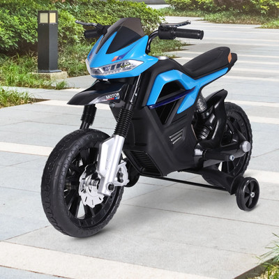 electric motorbike with stabilisers