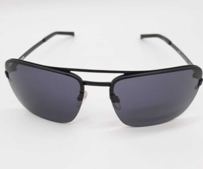 JIL SANDER Sonnenbrille Unisex J1005-A-5915-140-V283 Schwarz Black elegant oval