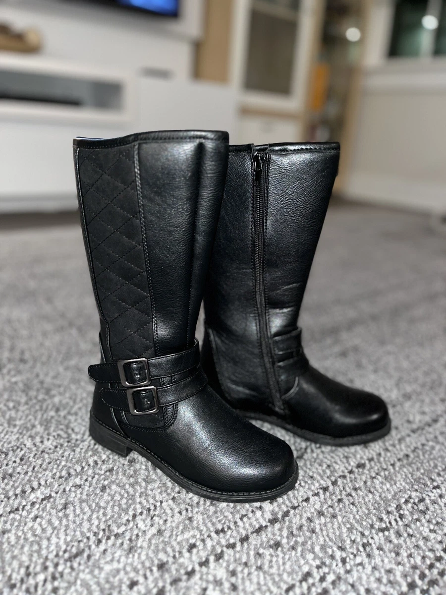 Kids top calf boots