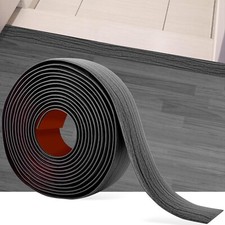 16.4Ft Floor Transition Strip Self Adhesive Vinyl Cover Floor Strip Flat Divider