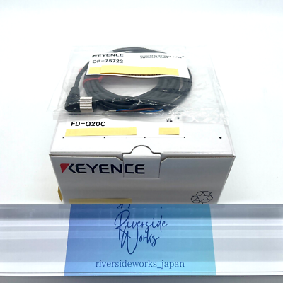 キーエンスFD-Q20.OP75722 キーエンスFD-Q20.OP75722 KEYENCE OP-75722 PVC M12 4-Pin L-Type