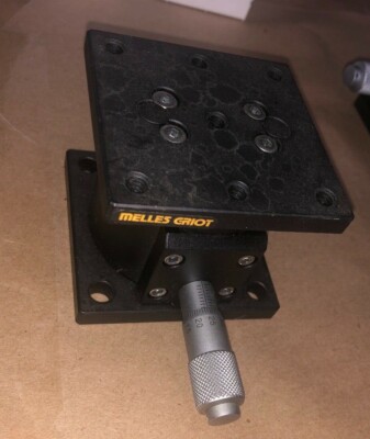 MELLES GRIOT 07TEZ004 QTY 1 Vertical Translation Platform Stage 65x65mm 10mm