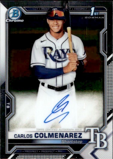 2021 Bowman Chrome Prospect Autographs Carlos Colmenarez
