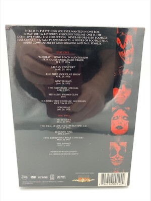 (未使用･未開封品)Kissology 1 1974-1977 [DVD] Amazon.co.jp: Kissology Vol. 1 (1974-1977), Ultimate Kiss