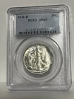 1941-D Walking Liberty Silver Half Dollar - PCGS MS 65 - Gold Shield