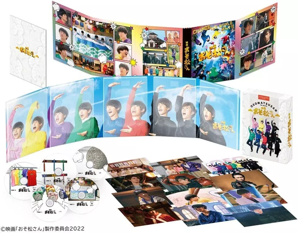 Snow Man Mr Osomatsu San Movie Complete Box Blu-ray DVD Soundtrack CD Book Japan