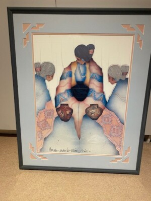 Armado M Pena Jr, Signed ''The Image of Southwest Indian Pottery''  26 X 32