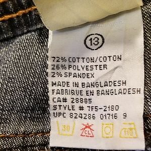 727 Jeans size 13, Embroidered pink floral pattern | eBay