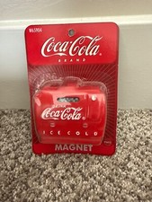 Vintage 1997 Coca-Cola Store Ice Cold Drink Cooler Radio Magnet