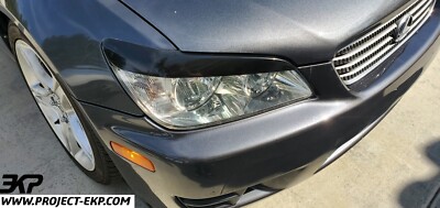 Headlight Eyelid Garnish Lexus IS300 IS200 Toyota Altezza Eyebrow FRP