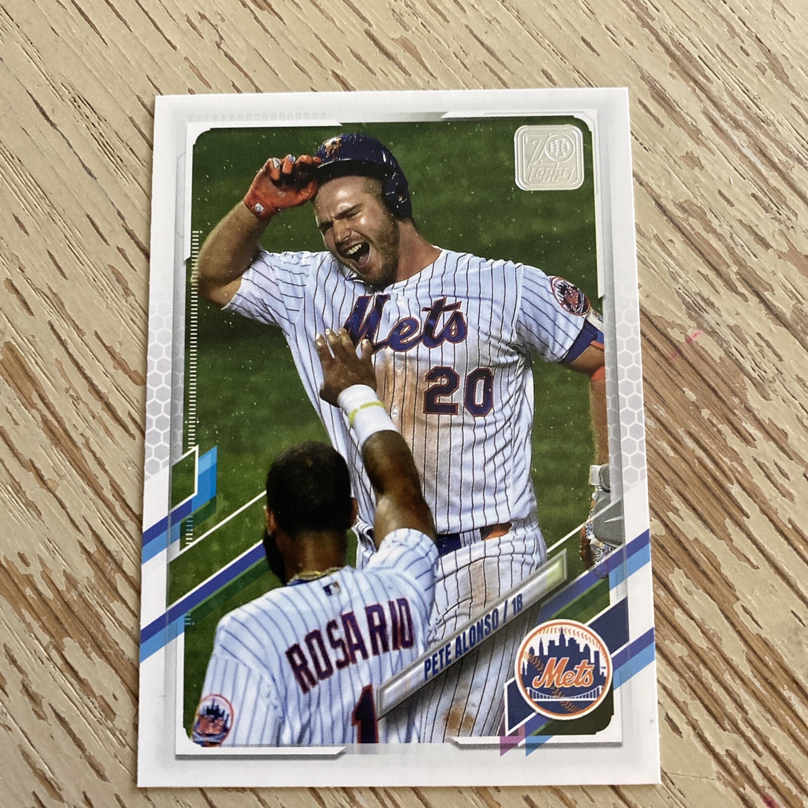 2021 Topps Series 1 PETE ALONSO PHOTO VARIATION #84 SP **RARE**