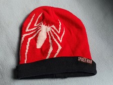 Spiderman Marvel Comics Hero Knit Hat Cap Beanie Red