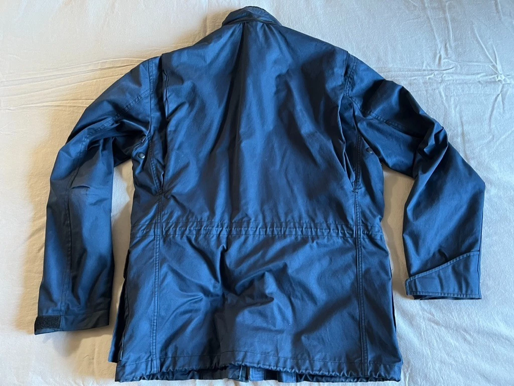 Rag & Bone mens size 40R cotton blue military field jacket, excellent. - product detail image 2