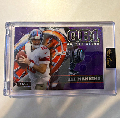 Wild Card 2024 Eli Manning Purple /25 #OCW-PL-EM2
