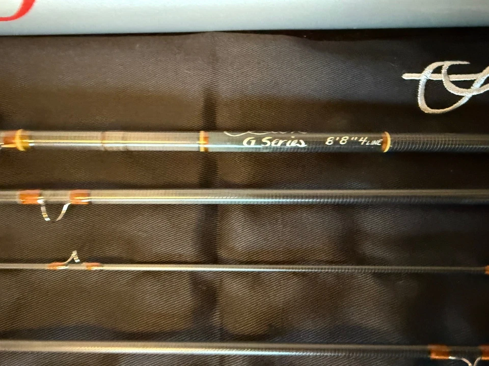 Scott G Series 884 (8' 8" 4 pesos caña de mosca, tubo y manguito de varilla incluidos) Foto 4 de 4