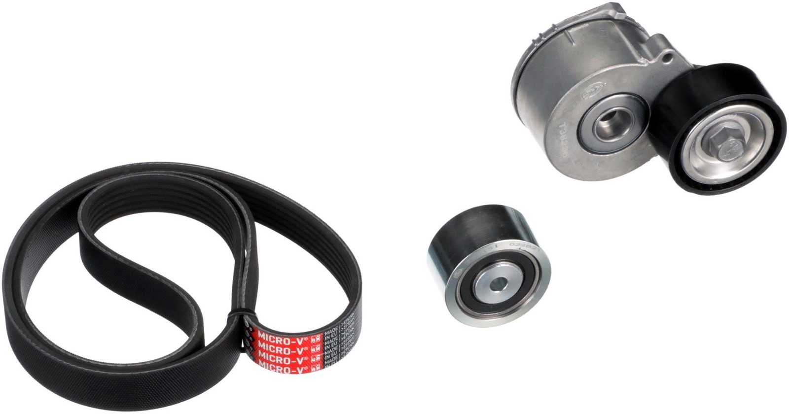 GATES V-ribbed belt set PEUGEOT,CITROËN K026PK1153 6PK1153,T36151,T38236 Serpentine belt kit,Auxiliary belt kit,Poly V-belt kit,V-ribbed belt kit - Image 13